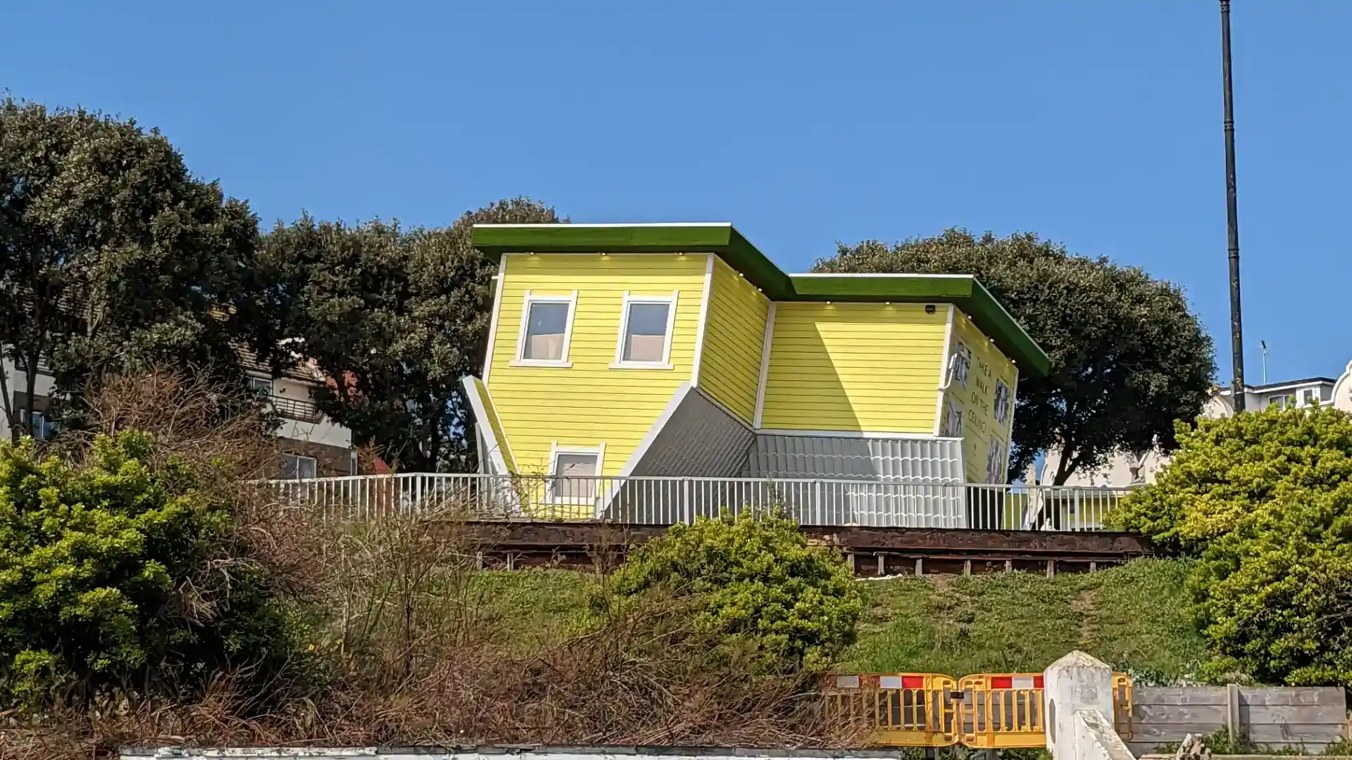 The Topsy-Turvy Upside-Down House in Clacton