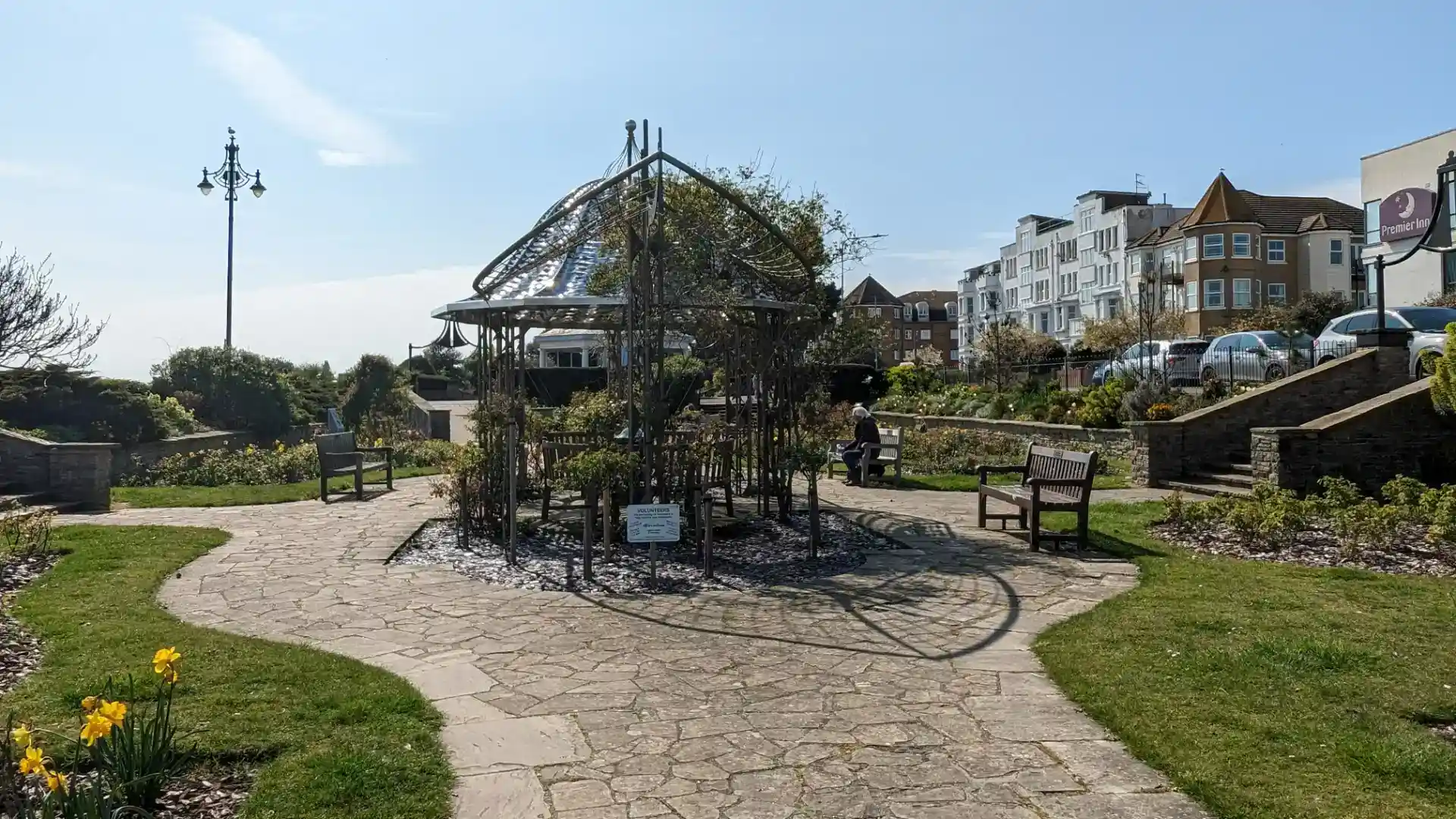 The Venetian Bridge in the Sunken Gardens